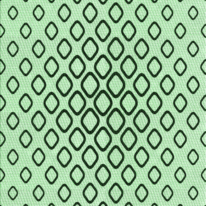 Patterned Mint Green Rug, pat3395grn