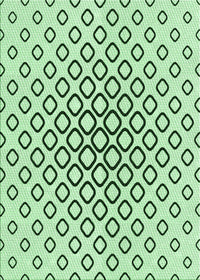 Machine Washable Transitional Mint Green Rug, wshpat3395grn