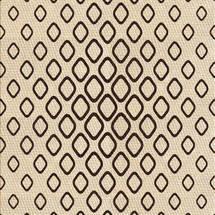Patterned Copper Brown Rug, pat3395org