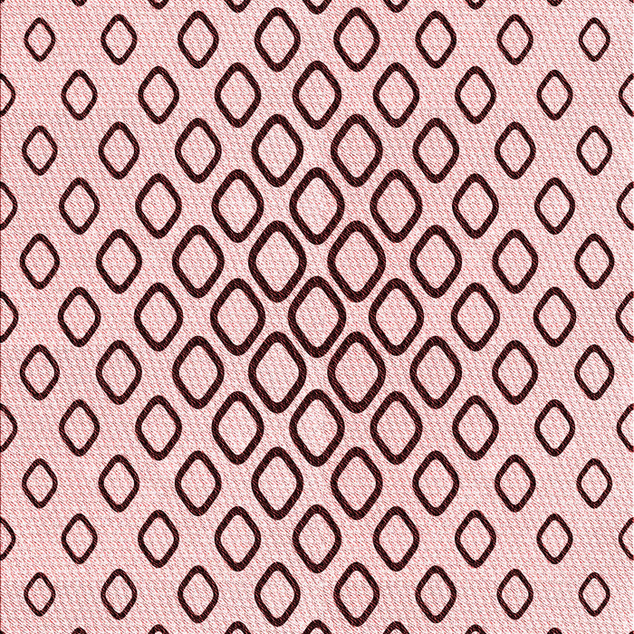 Patterned Red Rug, pat3395rd