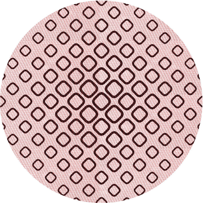 Square Patterned Red Rug, pat3395rd