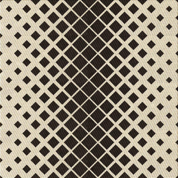 Round Patterned Golden Blonde Gold Rug, pat3396brn