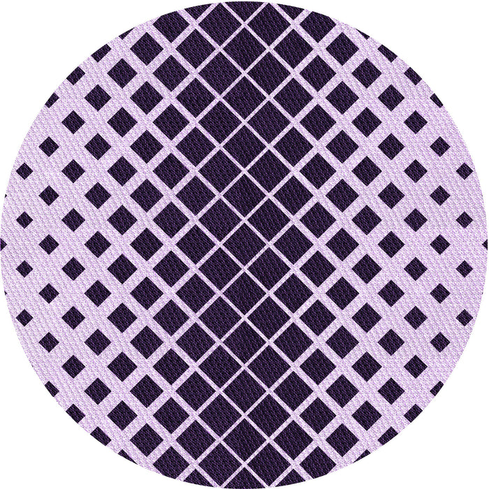 Square Patterned Blossom Pink Rug, pat3396pur