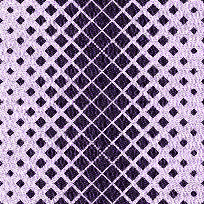 Round Patterned Blossom Pink Rug, pat3396pur