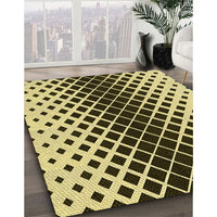 Patterned Milk Chocolate Brown Rug, pat3396yw