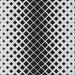 Square Patterned Charcoal Black Novelty Rug, pat3396