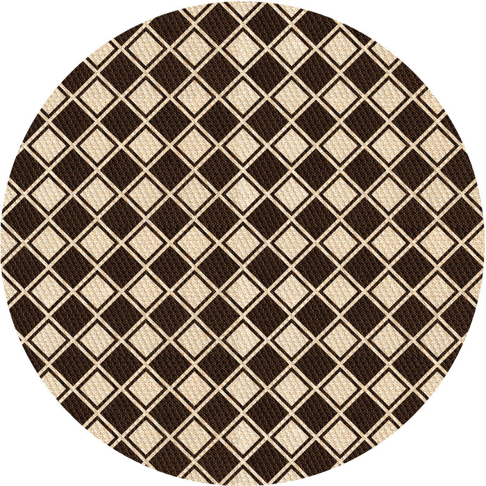 Square Machine Washable Transitional Black Brown Rug in a Living Room, wshpat3397org