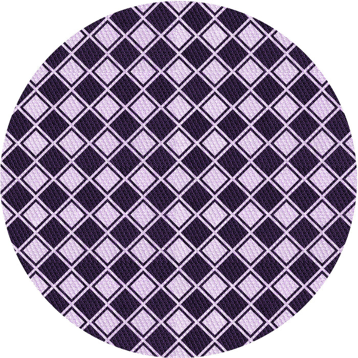 Square Patterned Blush Pink Rug, pat3397pur