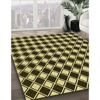 Patterned Midnight Gray Rug, pat3397yw