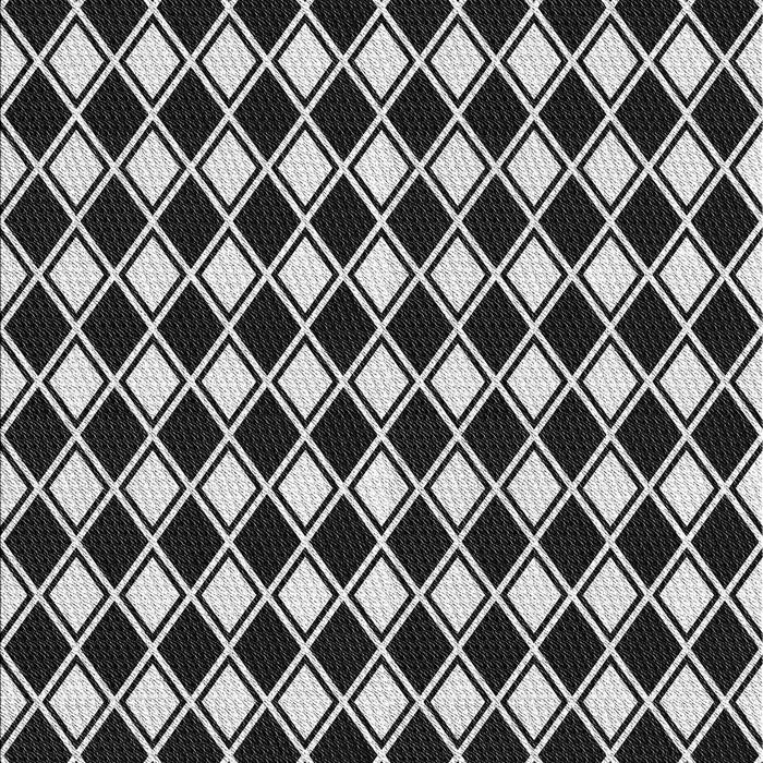 Patterned Mid Gray Novelty Rug, pat3397