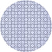 Square Patterned Lavender Blue Rug, pat3398blu