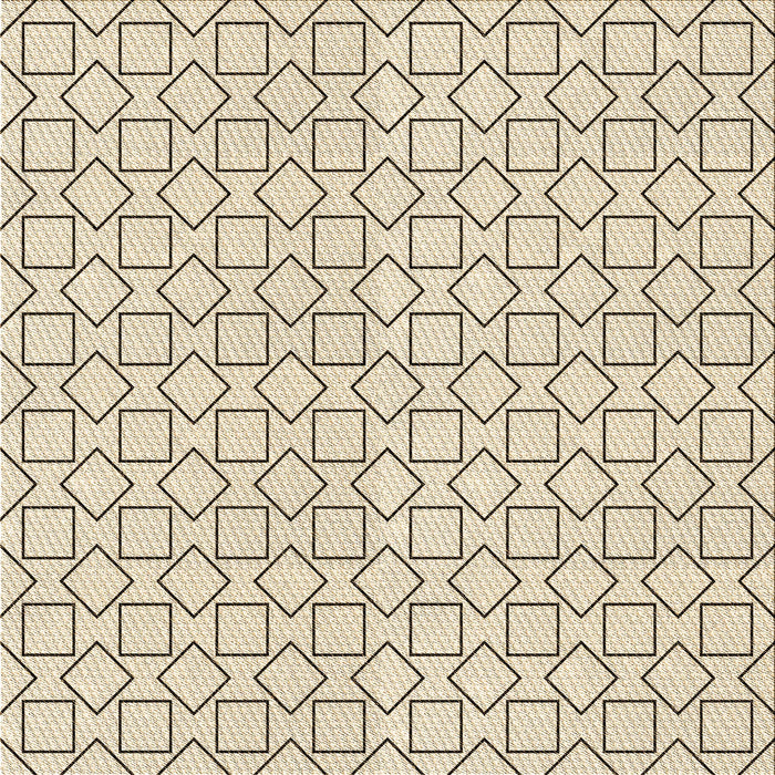 Round Machine Washable Transitional Moccasin Beige Rug, wshpat3398brn