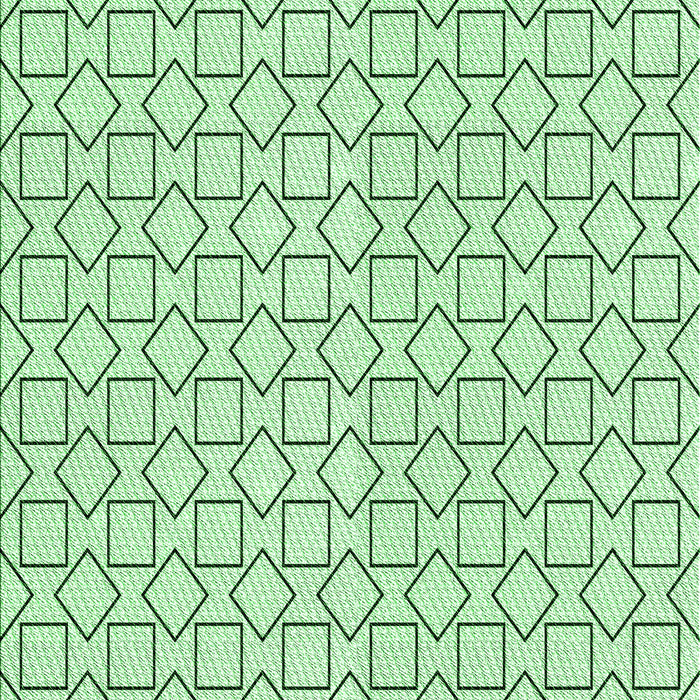 Patterned Mint Green Rug, pat3398grn