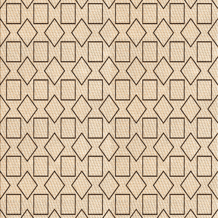 Patterned Peru Brown Rug, pat3398org