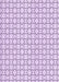 Machine Washable Transitional Lilac Purple Rug, wshpat3398pur