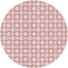 Square Machine Washable Transitional Pink Rug in a Living Room, wshpat3398rd