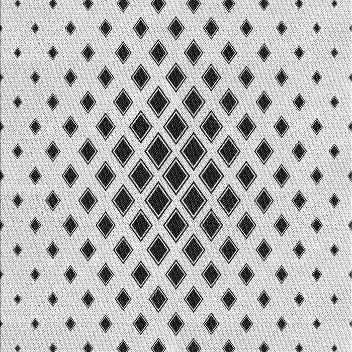 Patterned Platinum Gray Rug, pat3399gry