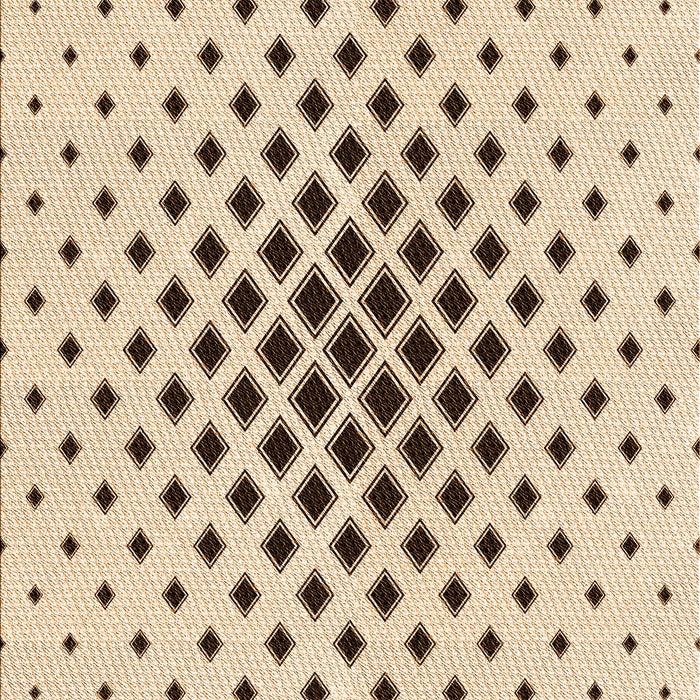 Patterned Bronze Brown Rug, pat3399org
