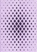 Machine Washable Transitional Lilac Purple Rug, wshpat3399pur