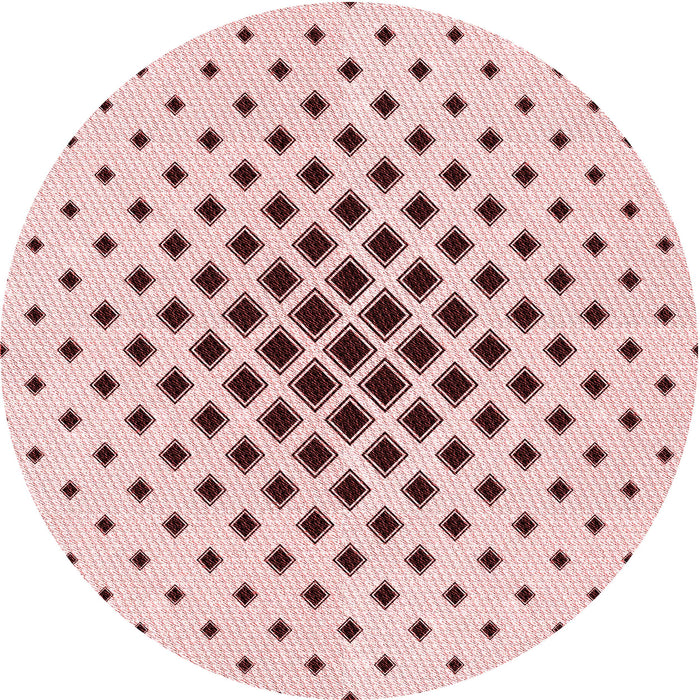 Square Machine Washable Transitional Pink Rug in a Living Room, wshpat3399rd