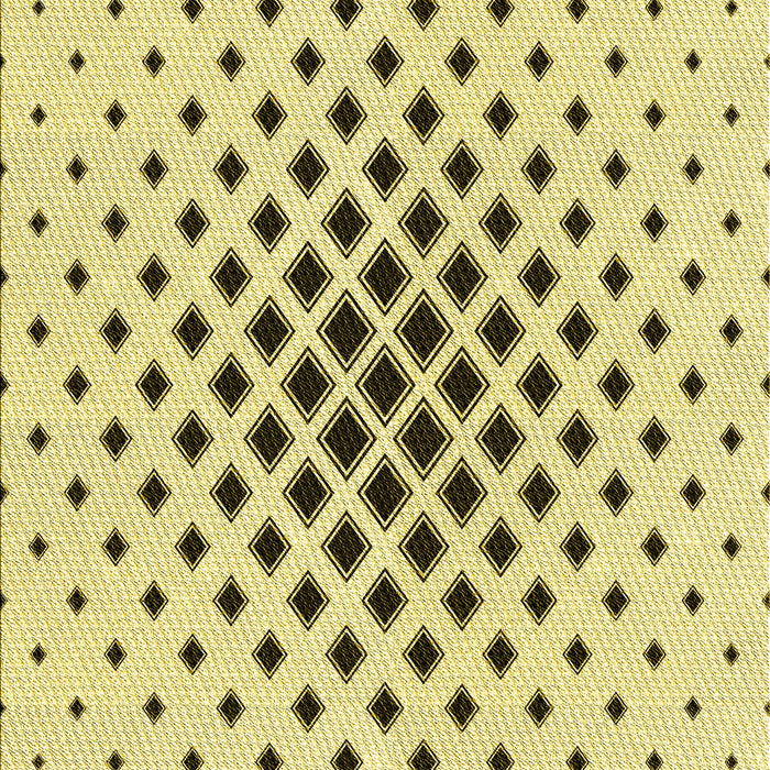 Patterned Sun Yellow Rug, pat3399yw