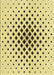 Machine Washable Transitional Sun Yellow Rug, wshpat3399yw