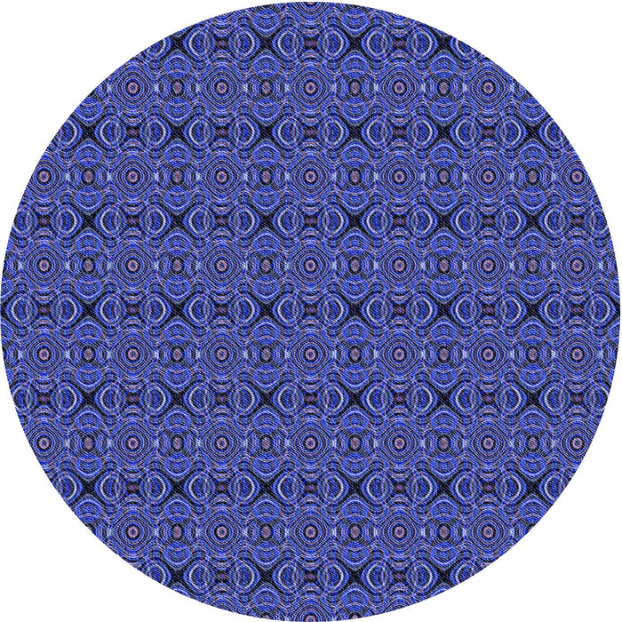 Square Machine Washable Transitional Denim Dark Blue Rug in a Living Room, wshpat340blu