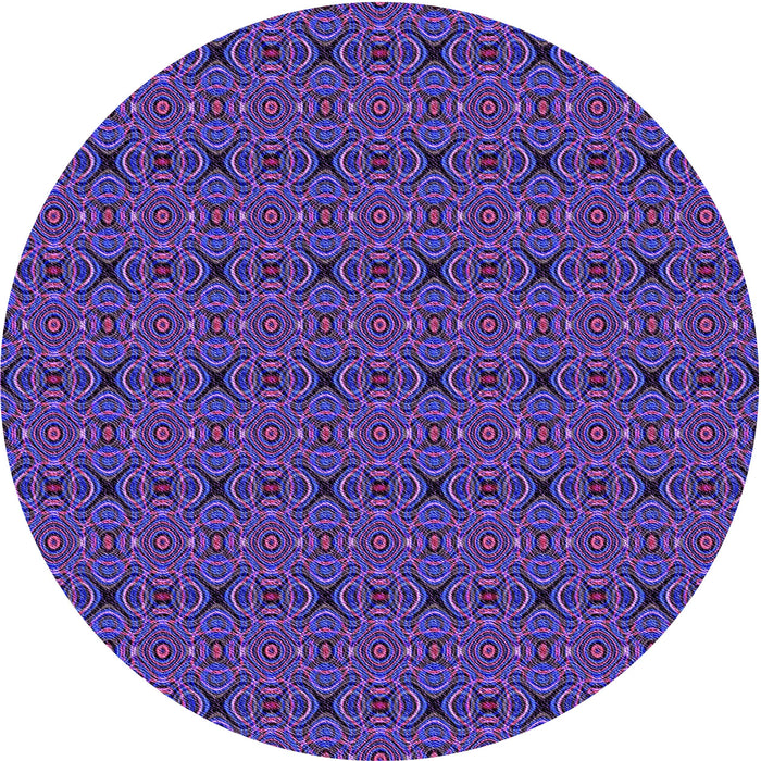 Square Machine Washable Transitional Bright Purple Rug in a Living Room, wshpat340pur