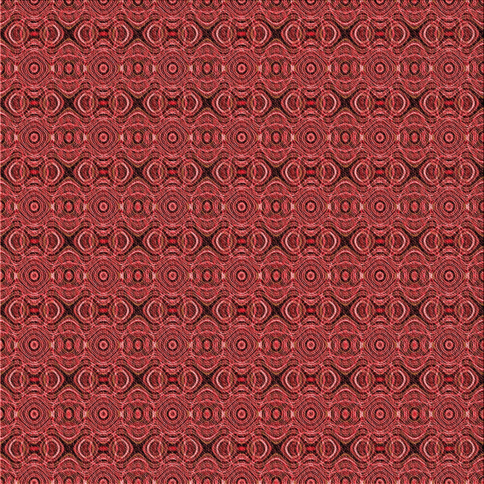 Round Machine Washable Transitional Red Rug, wshpat340rd