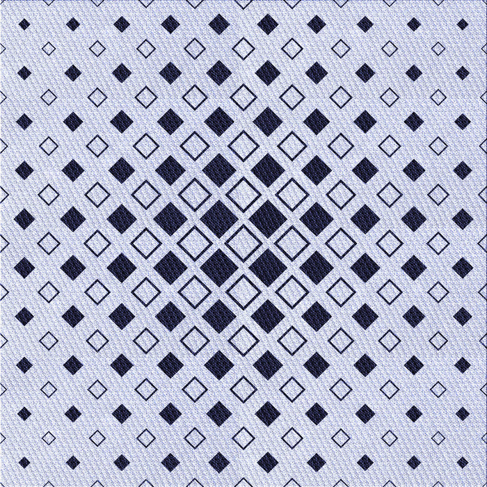 Round Machine Washable Transitional Lavender Blue Rug, wshpat3400blu