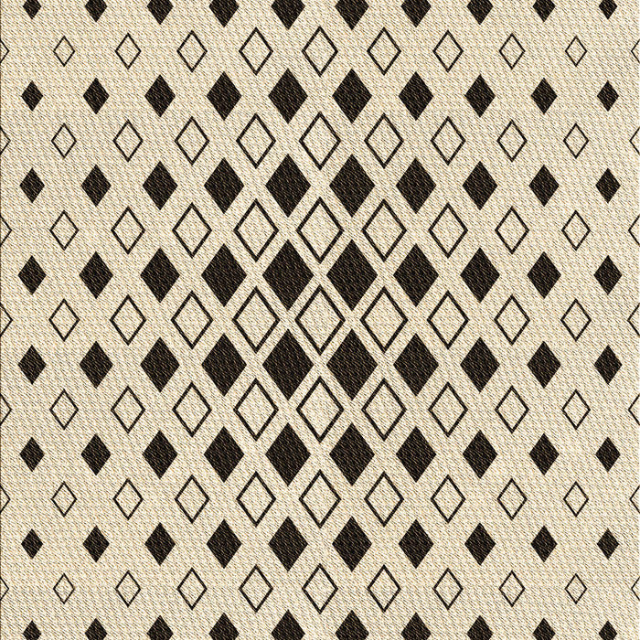 Machine Washable Transitional Moccasin Beige Rug, wshpat3400brn