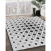 Patterned Gray Rug in Family Room, pat3400gry