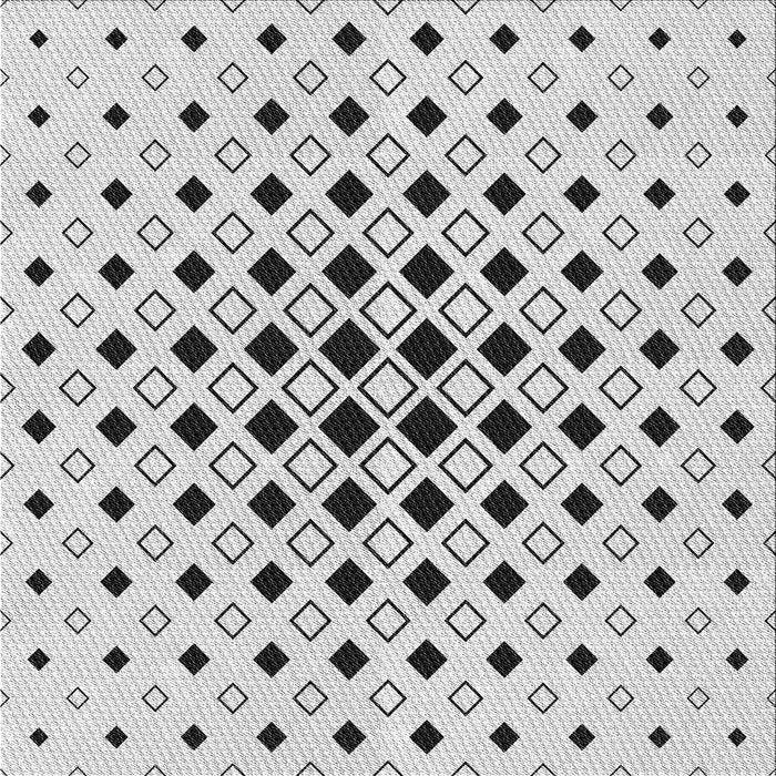 Round Machine Washable Transitional Gray Rug, wshpat3400gry