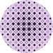 Square Machine Washable Transitional Purple Flower Purple Rug in a Living Room, wshpat3400pur