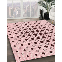 Patterned Pink Rug, pat3400rd