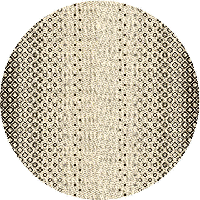 Square Machine Washable Transitional Brown Rug in a Living Room, wshpat3401brn