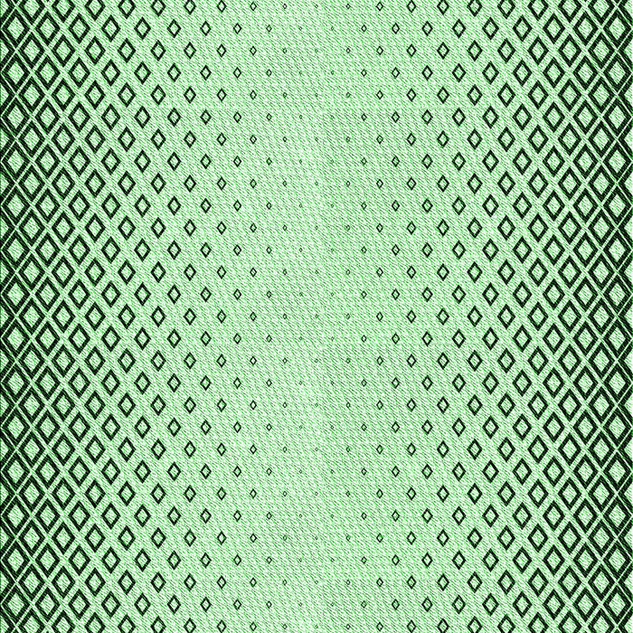 Patterned Mint Green Rug, pat3401grn