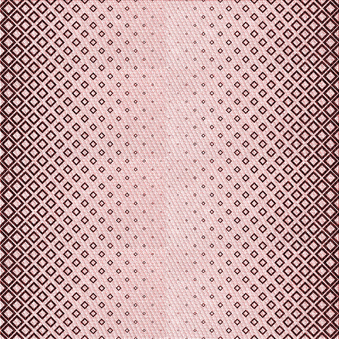 Round Machine Washable Transitional Light Rose Pink Rug, wshpat3401rd