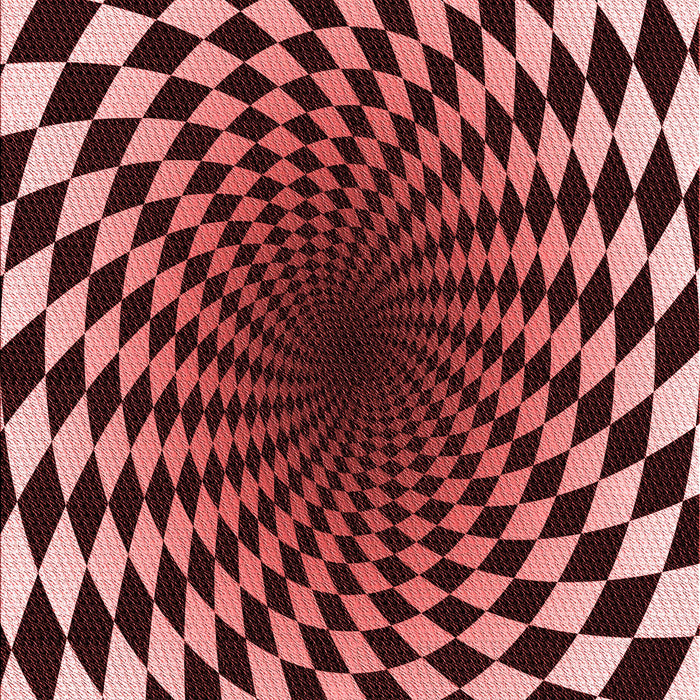 Patterned Light Coral Pink Rug, pat3402rd