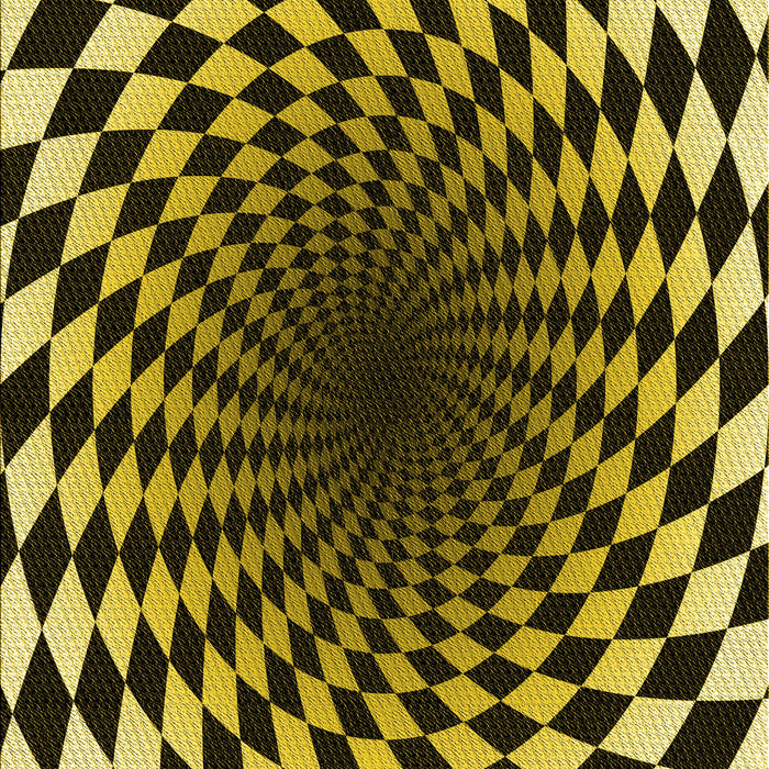 Patterned Midnight Gray Rug, pat3402yw