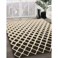 Patterned Vanilla Gold Rug, pat3403brn