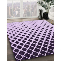 Patterned Purple Rug, pat3403pur