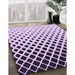 Patterned Purple Rug in Family Room, pat3403pur