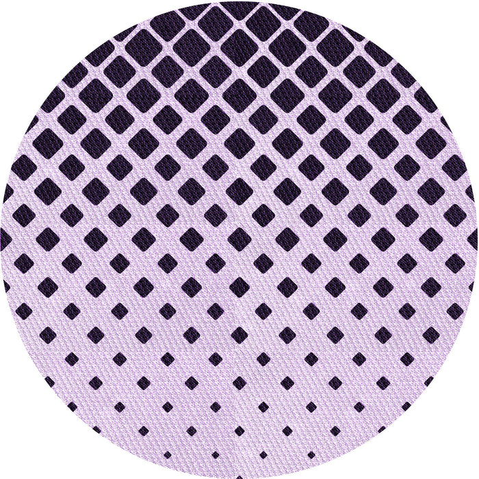 Square Patterned Purple Rug, pat3403pur