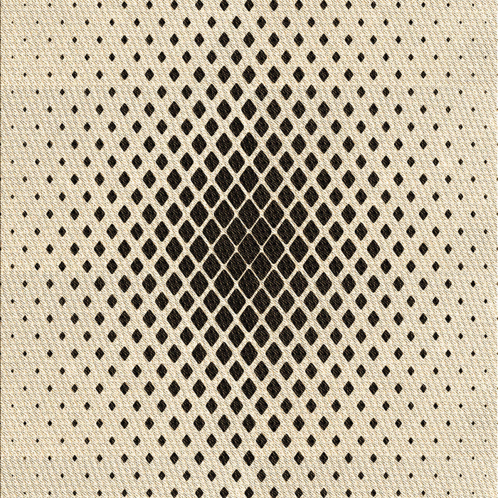 Patterned Moccasin Beige Rug, pat3404brn