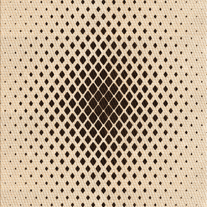 Patterned Copper Brown Rug, pat3404org