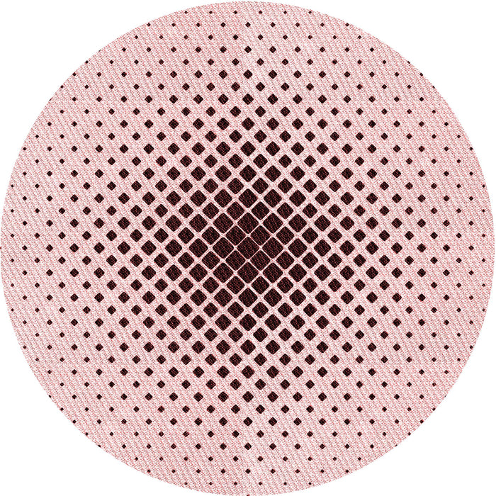 Square Patterned Pink Rug, pat3404rd