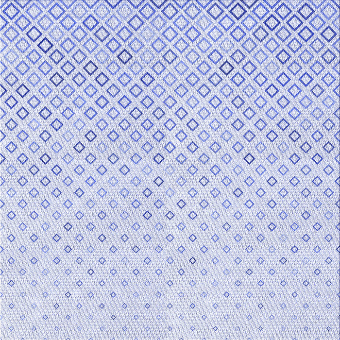 Round Machine Washable Transitional Lavender Blue Rug, wshpat3407blu