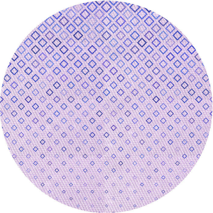 Square Patterned Purple Mimosa Purple Rug, pat3407pur