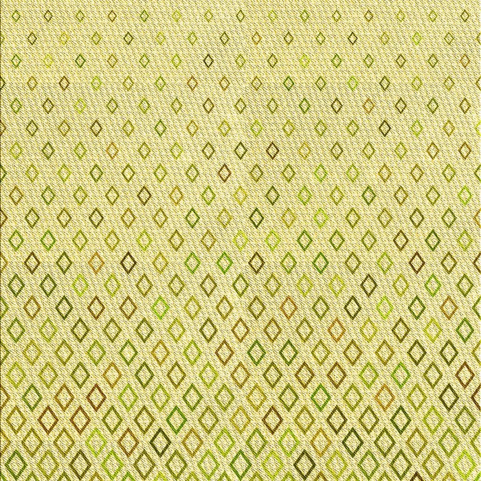 Machine Washable Transitional Sun Yellow Rug, wshpat3407yw